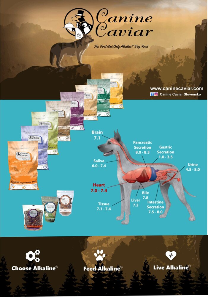 canine caviar alkalické superprémium holistické  krmivo pre psov bez konzervantovhav-mnau