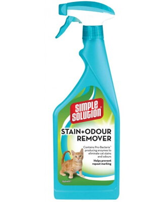Stain & Odor Remover - Enzymatický odstraňovač škvŕn a pachu pre mačky, 750ml