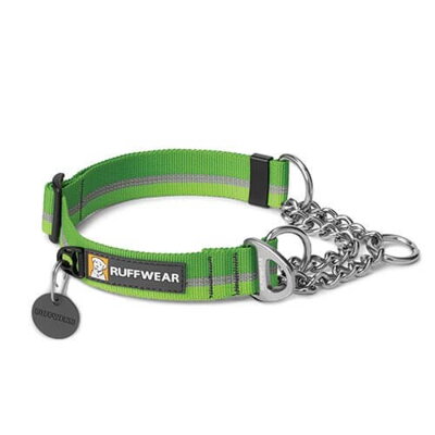 Obojok pre psy Ruffwear Chain Reaction™ Dog Collar zelený