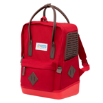Batoh pre psa Kurgo Nomad Carrier Backpack červený
